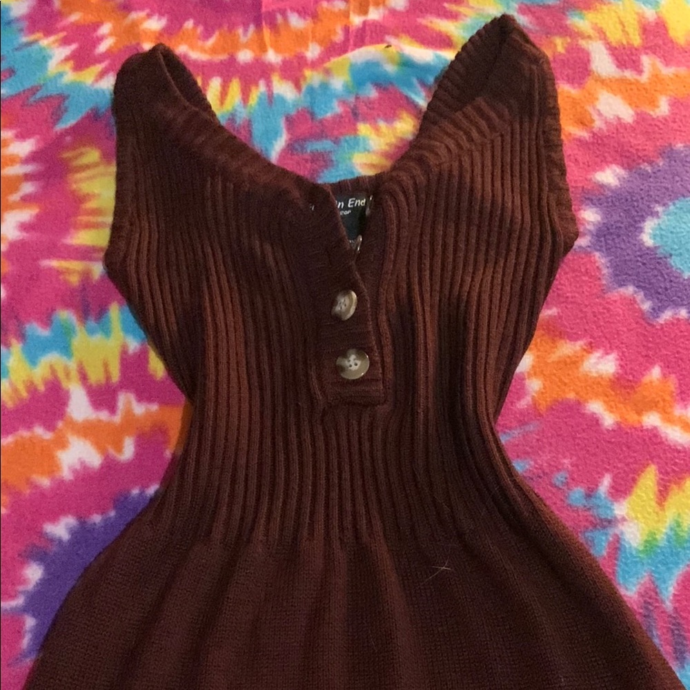 Elegant Brown Maxi Dress